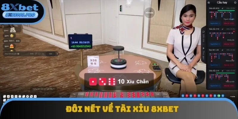 Sản phẩm Tài Xỉu 8xbet hấp dẫn