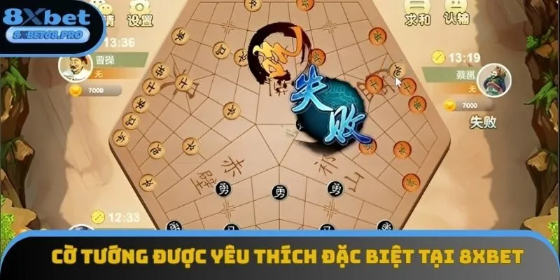 Cờ tướng được yêu thích đặc biệt tại 8xbet